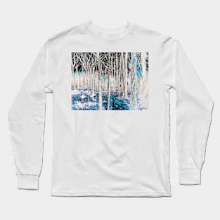 'Spirit Woods (In-Between Trees There Lie Mysteries)' Long Sleeve T-Shirt